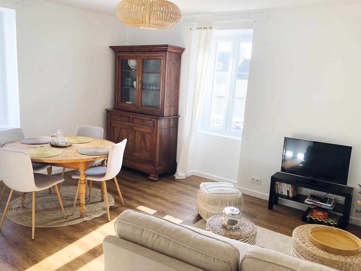 Chez Jeannette, Appartement Entre Centre Et Plages Concarneau Esterno foto