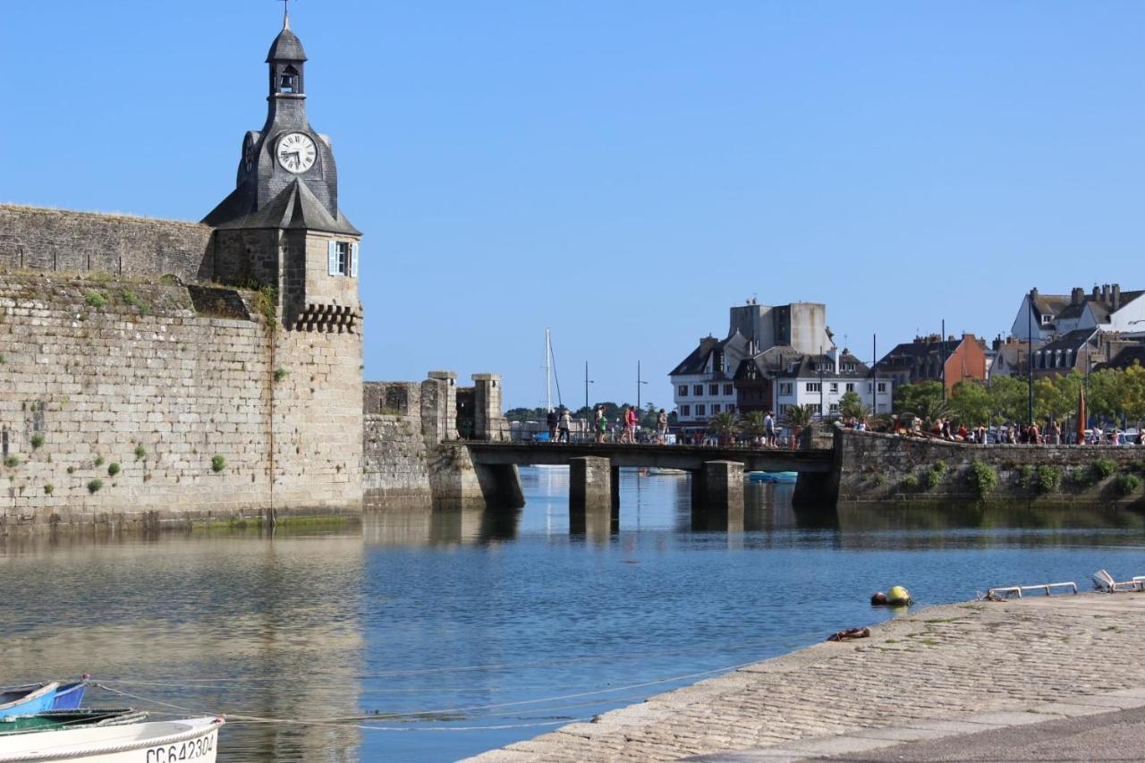 Chez Jeannette, Appartement Entre Centre Et Plages Concarneau Esterno foto