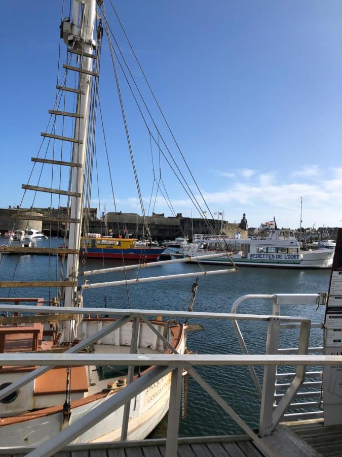 Chez Jeannette, Appartement Entre Centre Et Plages Concarneau Esterno foto